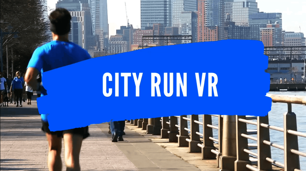 Runnig Simulator VR City Run VR Jogging Exercise Workout and Stay Fit with your Oculus Quest